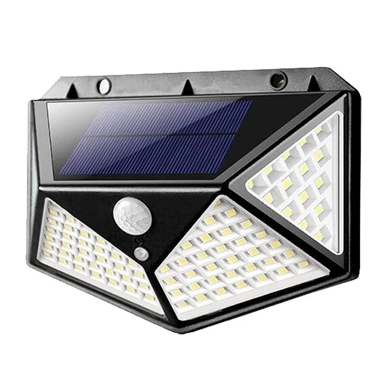 Luminária Solar 100 Led Com Sensor