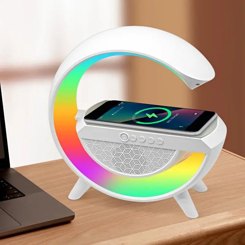 G-Speaker Smart Station - Luminária, Caixa de Som e Carregador Sem Fio