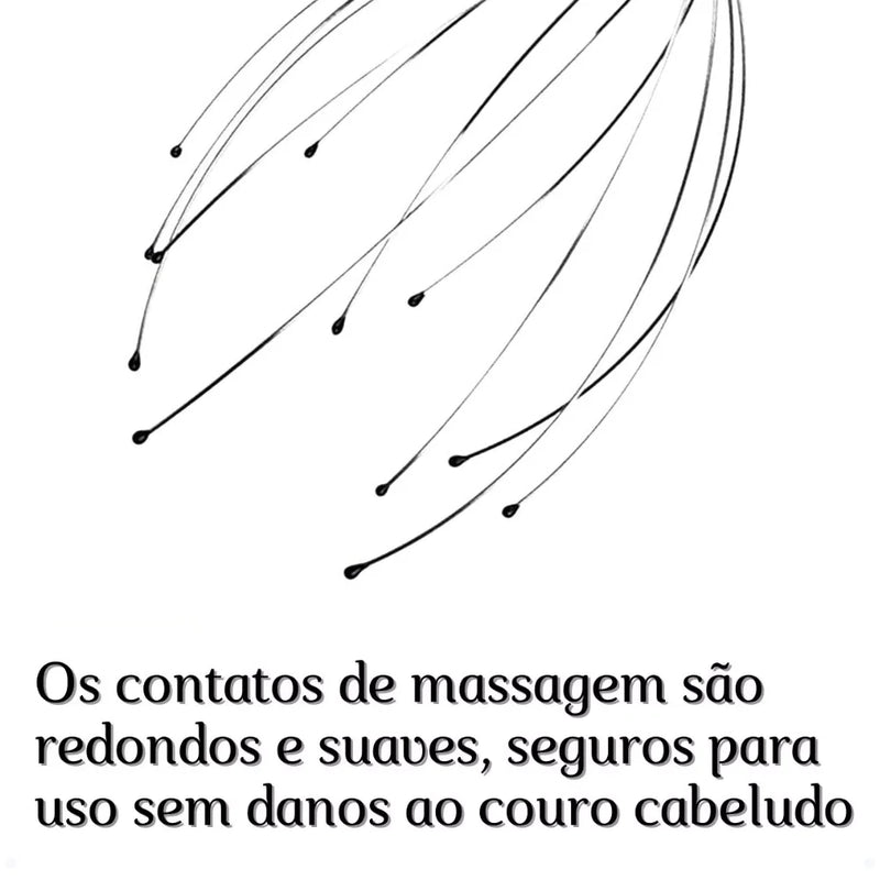 Massageador Antiestresse de Cabeça