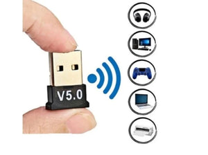 Adaptador e Receptor USB Bluetooth 5.0!