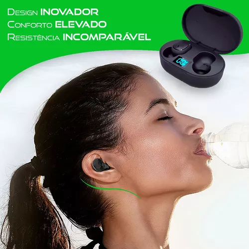 Fone De Ouvido Sem Fio E6s Bluetooth