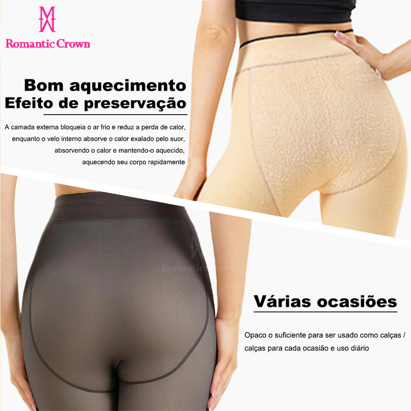 Meia-Calça Térmica Peluciada -  P/M/GG