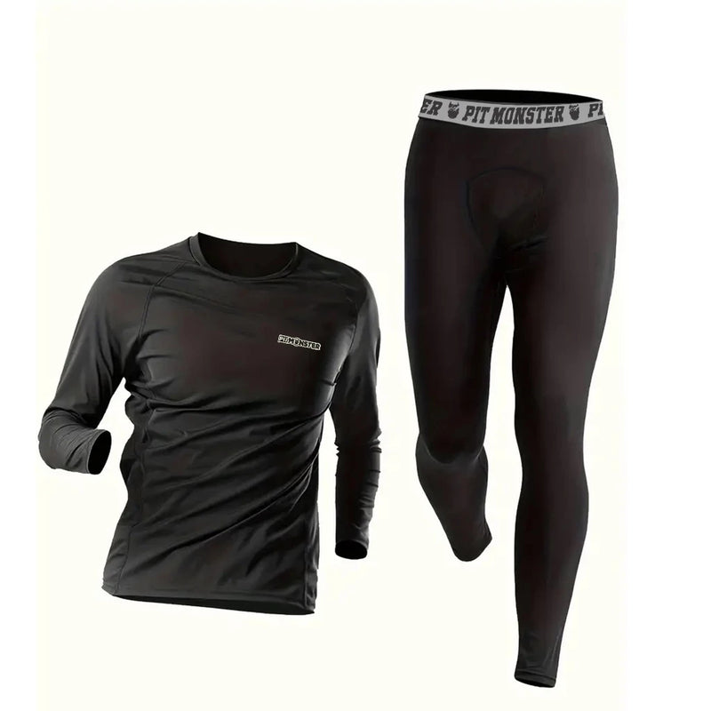 Kit Térmico Performance Pro – Camiseta e Calça Respiráveis para Treino