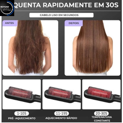 Escova Alisadora Bivolt 5 em 1  - Stacy Hair