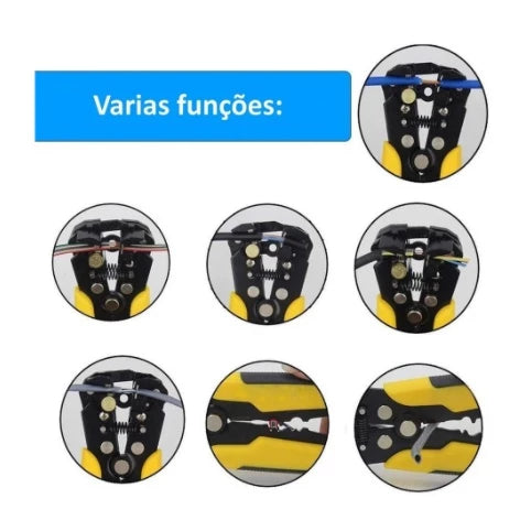 Alicate Automático de Eletricista - 5 Em 1