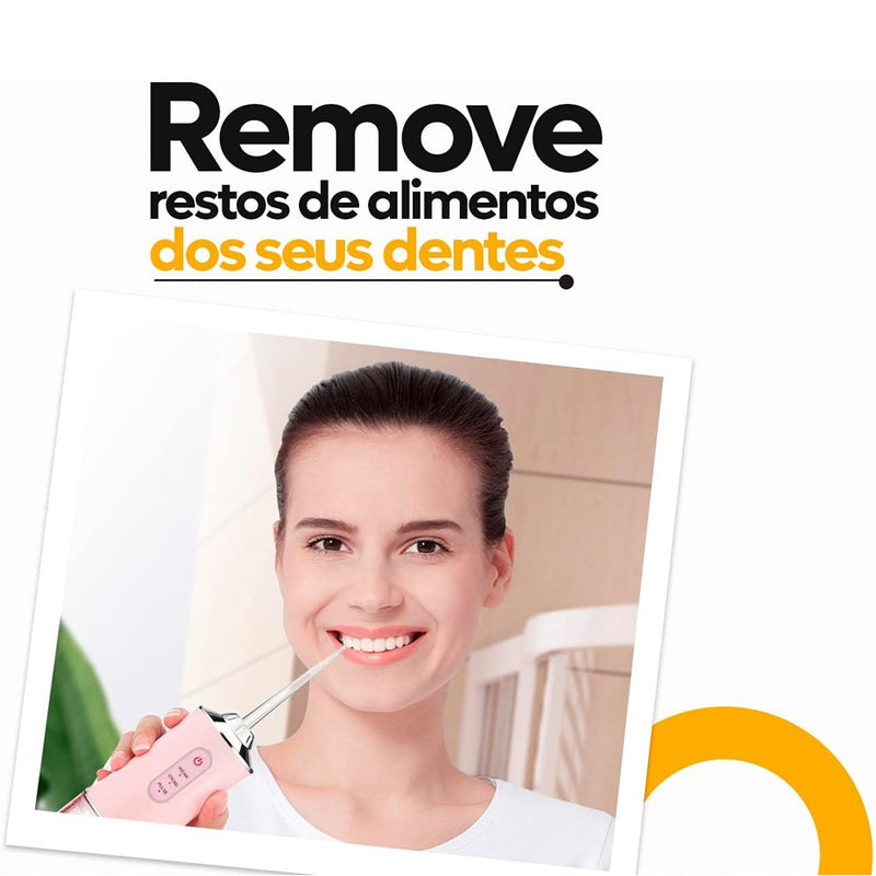 Irrigador Dental Portátil Recarregável